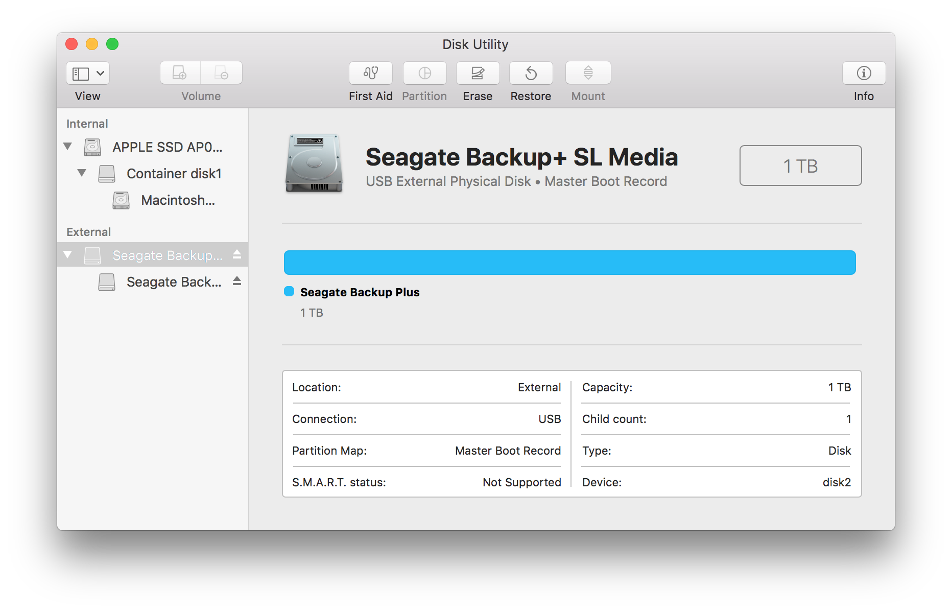 how to format seagate usb drive