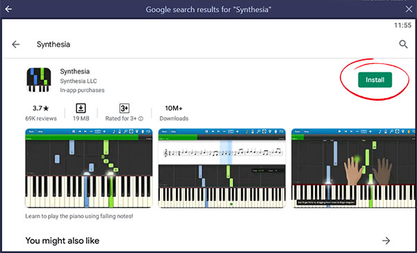 synthesia not playing sound